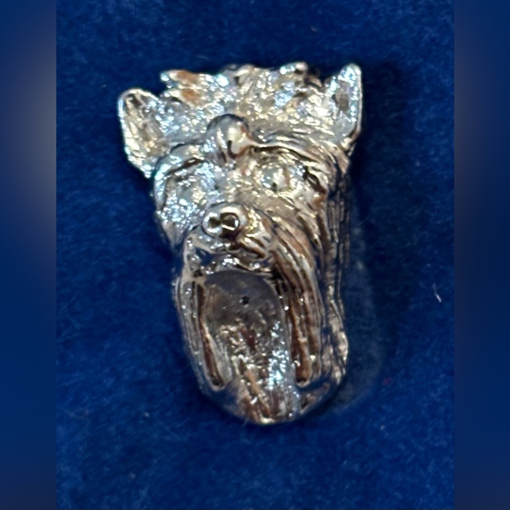 Yorkie Yorkshire Terrier Dog Head Pin